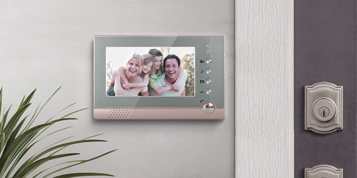 Установка видеодомофона 1