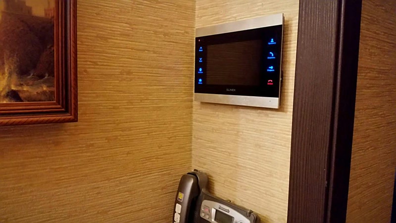 Установка видеодомофона 3